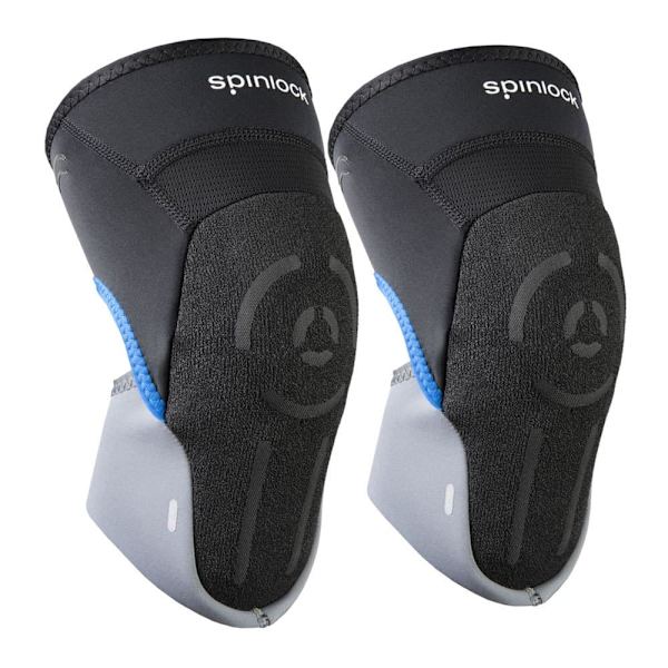 Spinlock Knæbeskytter 2 Enheder Sort,Grå M Mand