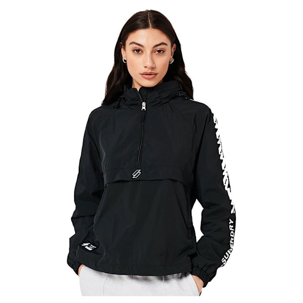Superdry Takki Code Essential Graphic Ovhead Musta S Nainen