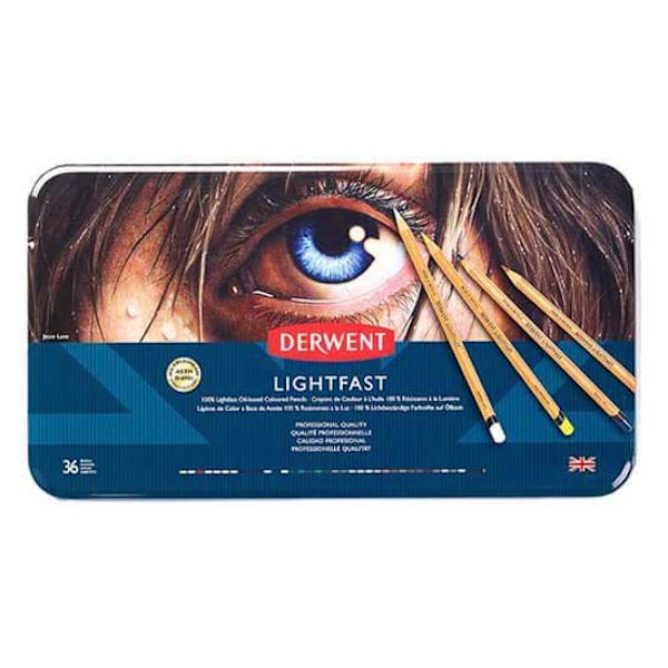 Derwent Metalkasse Blyant Lightfast 36 Enheder
