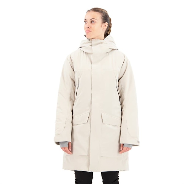 Houdini Fall In Parka Beige L Kvinna