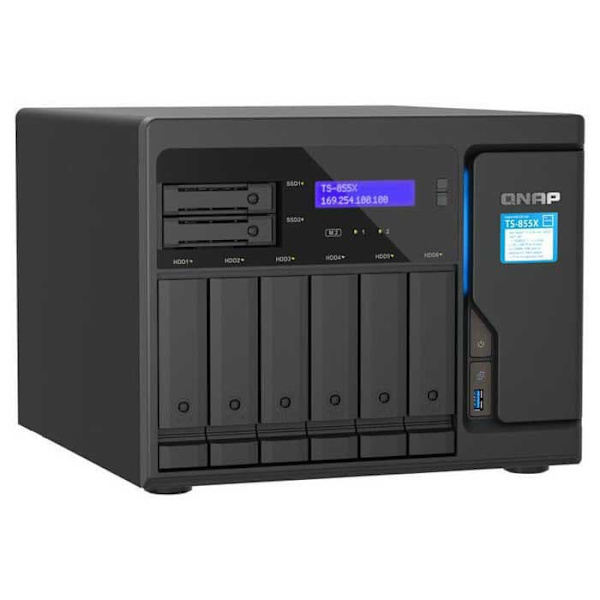 Qnap Nas Ts-855x-8g Sort