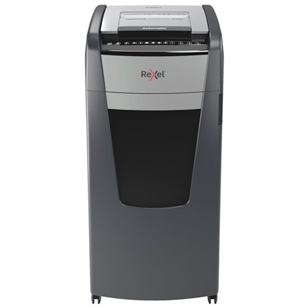 Rexel Makuleringsmaskine Optimum Auto+ 600m Sort