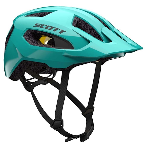 Scott Mtb Hjelm Supra Plus Mips Grøn,Blå M-L