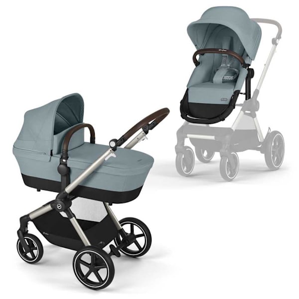 Cybex Eos Lux Barnvagn Silver