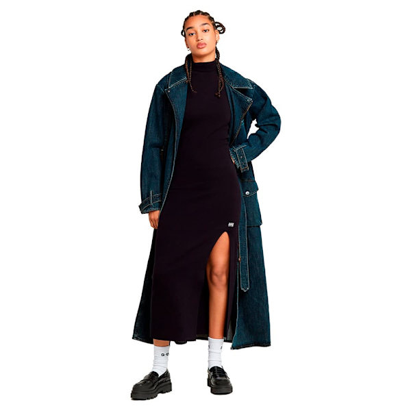 G-star Ny Raw Slim ærmeløs Kjole Sort XL Kvinde