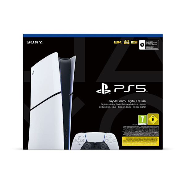 Playstation Konsol Ps5 Digital Slim Søvfarvet Europe PAL