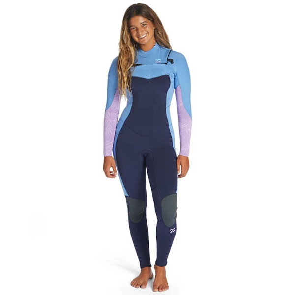 Billabong Langærmet Neoprendragt Med Brystlynlås 43 Synergy Blå 10