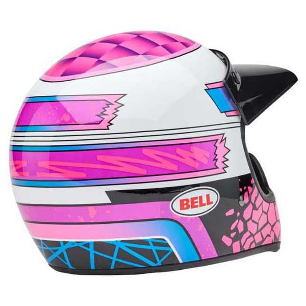 Bell Moto 3 Deathspray Offroadhjelm Rosa M