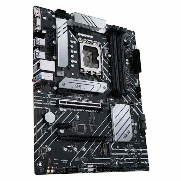 Asus Bundkort Prime B660-plus D4 Sort