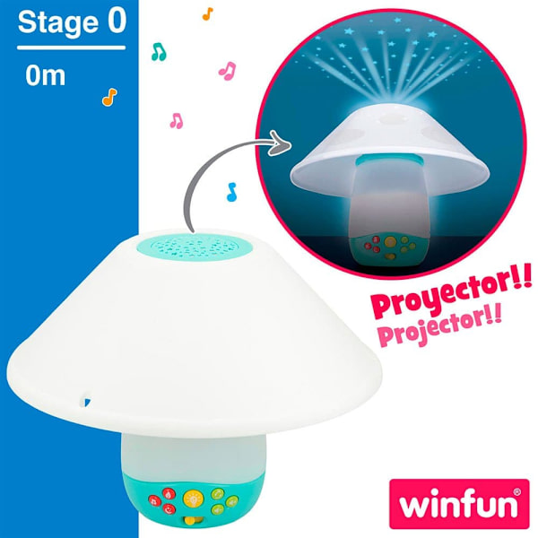 Winfun 3 1 1 Babyprojektor Flerfärgad