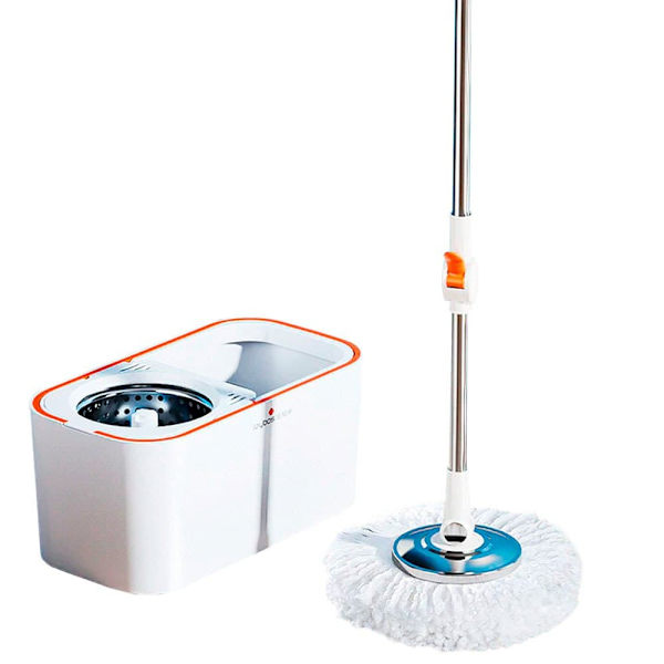 Joybos Bucket Mop Set Job079 Hopeinen