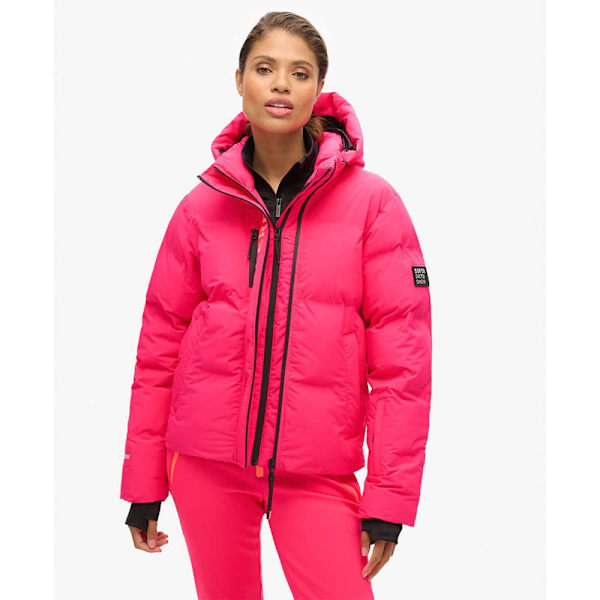 Superdry Boxy Jakke Rosa L Kvinde