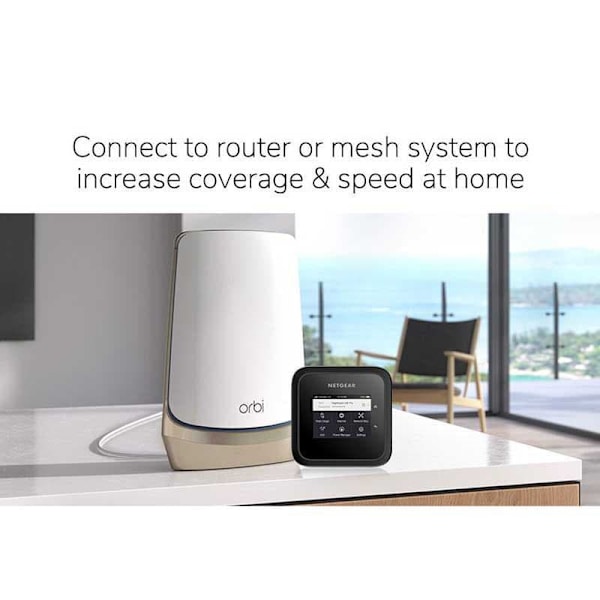 Netgear Bærbar Router Mr6450-100eus Nighthawk Wifi 6e 5g Søvfarvet