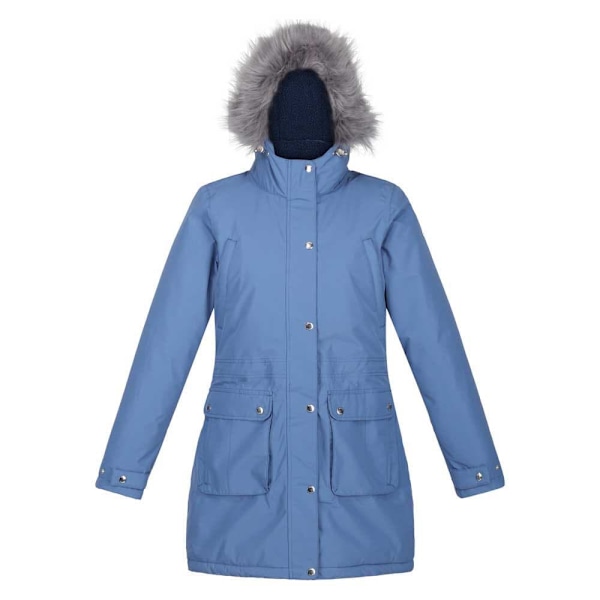 Regatta Voltera Parka Jakke Blå 14 Kvinde