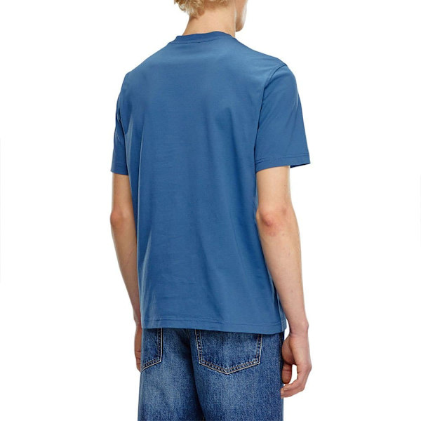 Diesel T Adjust Q7 T-shirt Med Korte ærmer Blå S Mand