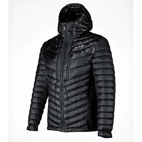 Huub Jakke Thorpe Quilted Sort S Mand