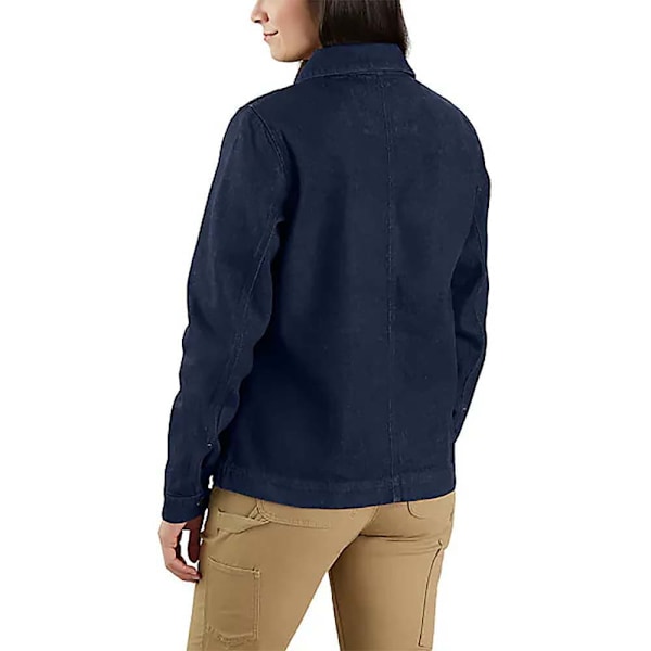 Carhartt Denimjacka Med Avslappnad Passform Rugged Flex Blå S
