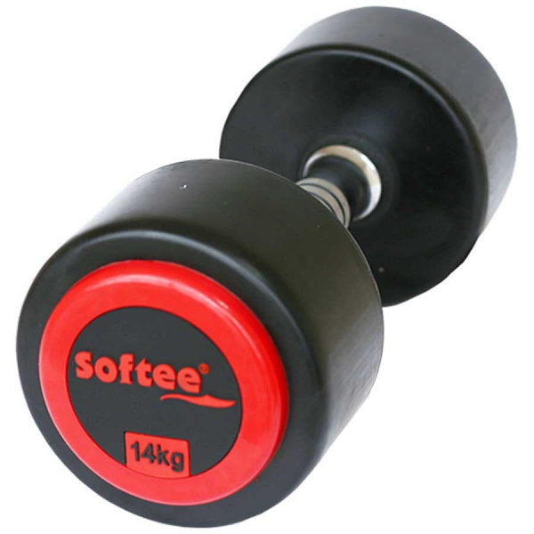Softee Pro-sport Dumbbell 14kg Sort 14 kg