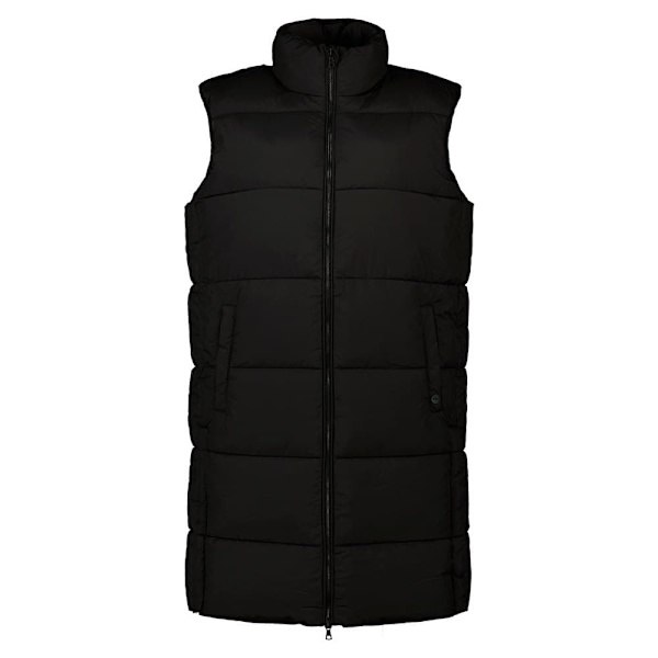 Superdry Vest Studios Longline Quilted Sort XS Kvinde