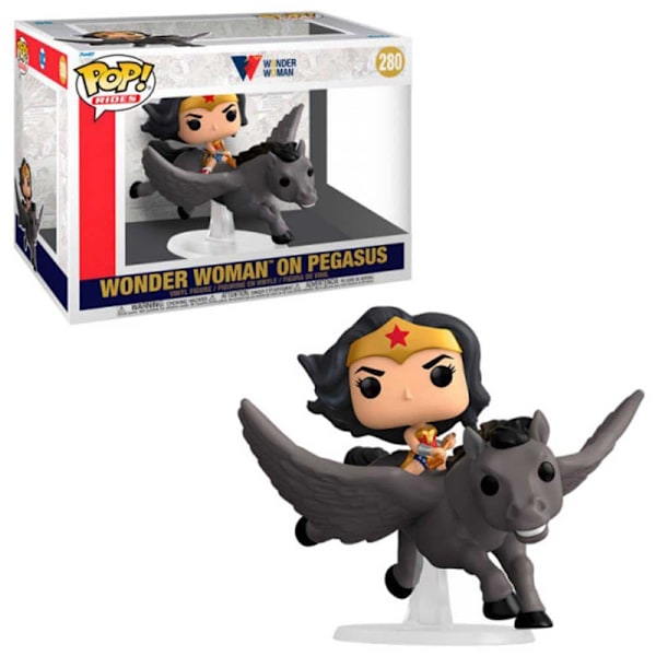 Funko På Pegasus Pop Wonder Woman 16 Cm Flerfarvet