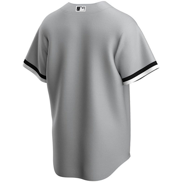 Nike Mlb Chicago White Sox Official Road Kortærmet V-hals T-shirt Grå XL Mand