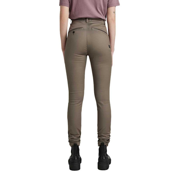G-star Chino Byxor Weld High Skinny Brun 27 / 34 Kvinna