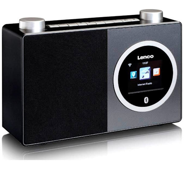 Lenco Radio Dir-70bk Sort