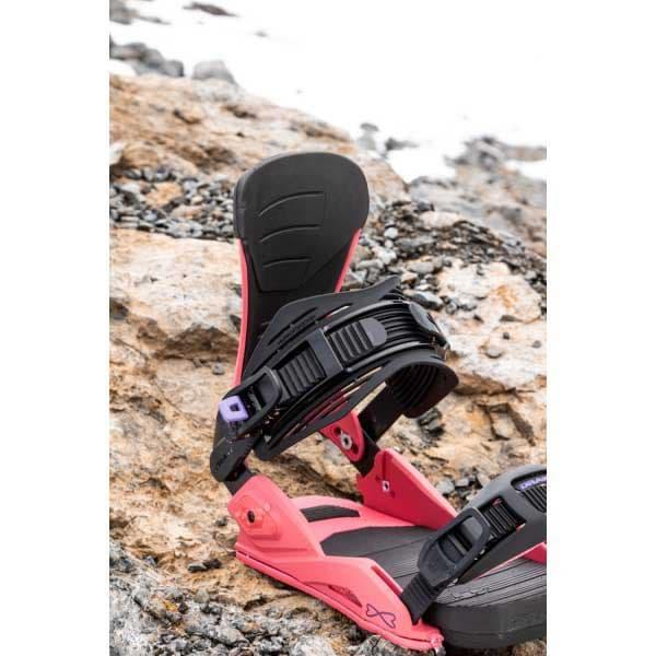 Northwave Drake Reload Snowboardbindningar Röd M