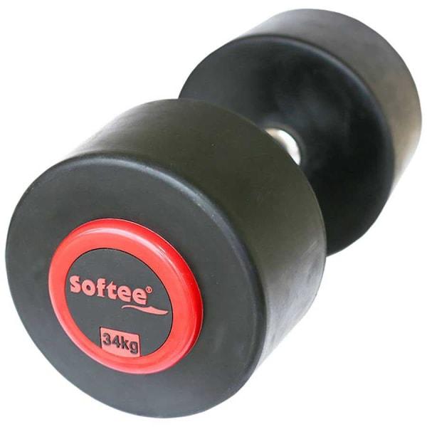 Softee Pro-sport Dumbbell 34kg Sort 34 kg