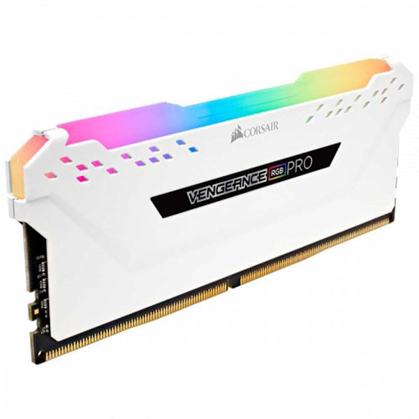 Corsair Ram-hukommelse Vengeance Cmw32gx4m2e3200c16w 32gb 2x16gb Ddr4 3200mhz Hvid