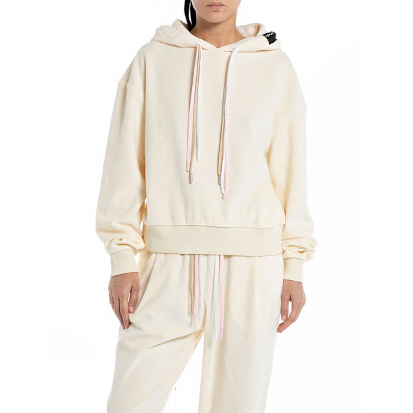 Replay Luvtröja W3123 .000.23642 Beige M Kvinna