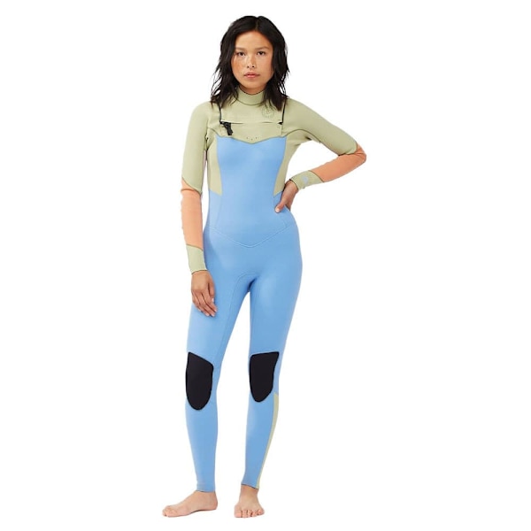 Billabong Pitkähihainen Rintavetoketjullinen Neopreenipuku Salty Dayz 2021 3/2 Mm Sininen 10