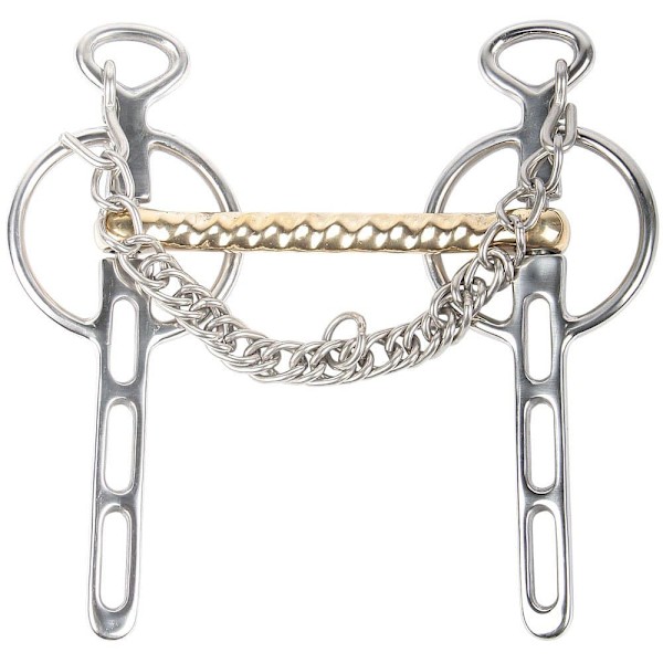 Harry´s Horse Gold Brass 14 Mm Liverpool-bit 3 Spår  12.5 cm