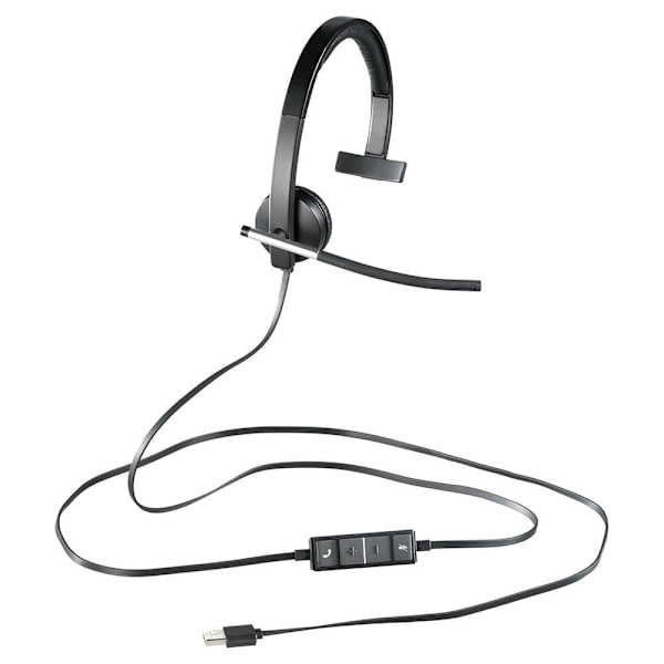 Logitech Hovedtelefoner H650e Mono Sort