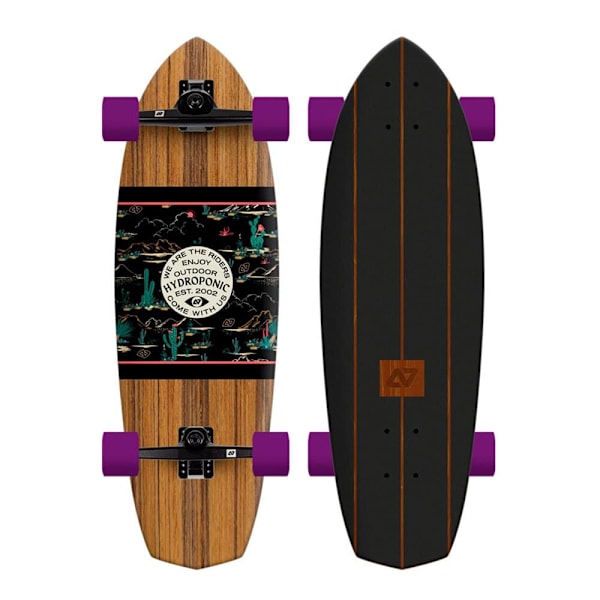 Hydroponic Surfskate Diamond 32´´ Ruskea 9.9 Inches