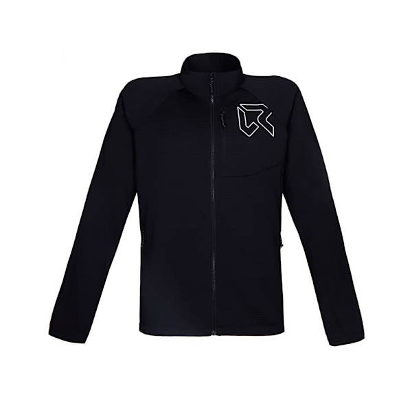 Rock Experience Arrows Mock Neck Fleecejakke Med Fuld Lynlås Sort XL Mand