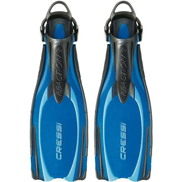 Cressi Reaction Ebs Dykfenor Blå EU 39-41