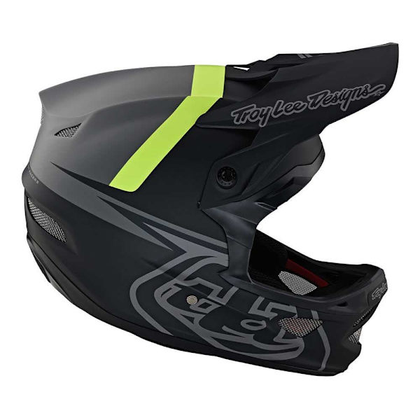Troy Lee Designs Styrthjelm Ned Ad Bakke D3 Fiberlite Sort L