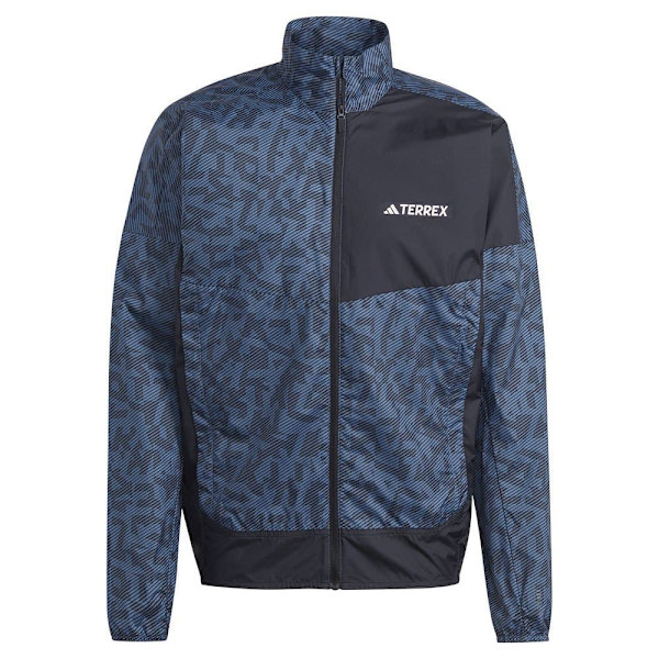 Adidas Jakke Terrex Trail Windbreaker Blå XL Mand