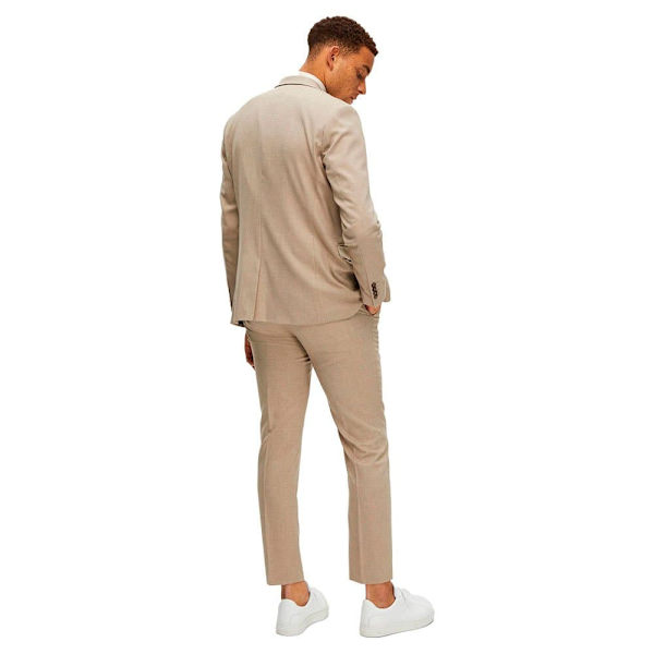 Selected Neil Slim Fit Bleiseri Beige 40 Mies