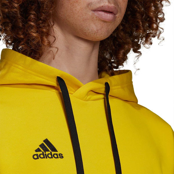 Adidas Entrada 22 Tröja Med Huva Gul L / Tall 3 Man