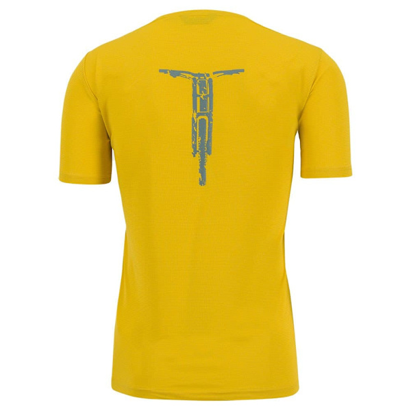 Karpos Val Federia T-shirt Med Korta ärmar Gul XL Man