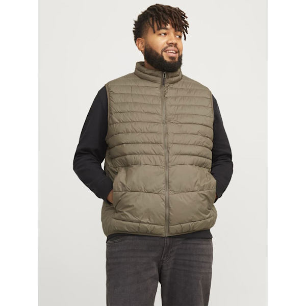 Jack & Jones State Packable Bw Plus Väst Brun 2XL Man