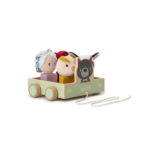 Lilliputiens Dra Med Picknickbil & Formsorterare Louis