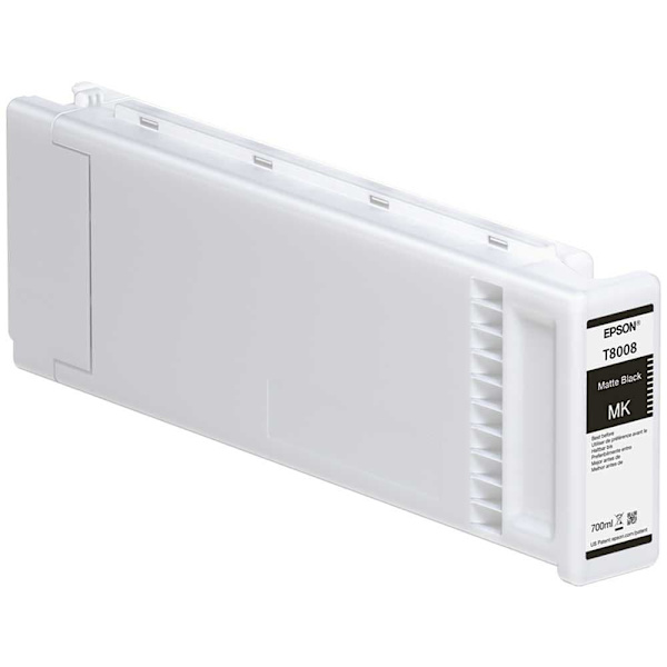 Epson Blækpatron Ultrachrome Pro T8008 700ml Sort