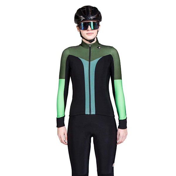 Bioracer Vesper Tempest Thermal Långärmad Trikå Grönt S Kvinna