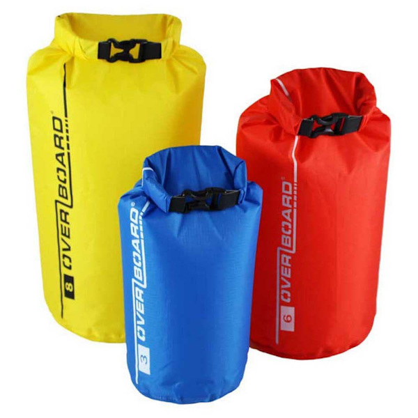 Overboard Torrsäck Multipack 3+6+8l Flerfärgad