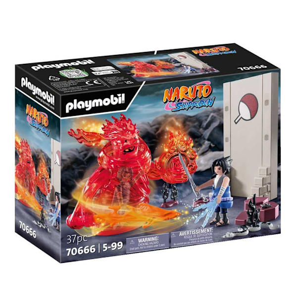 Playmobil Rakennuspeli Sasuke Vs. Itachi Punainen