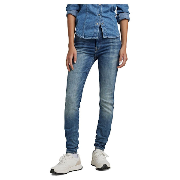 G-star Kafey Ultra-high Waist Skinny Jeans Blå 27 / 32 Kvinna