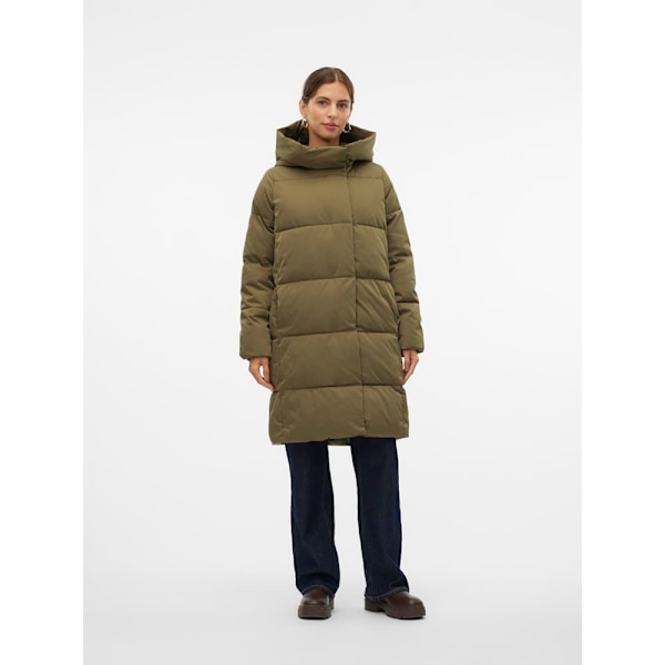 Vero Moda Stella Frakke Grøn M Kvinde